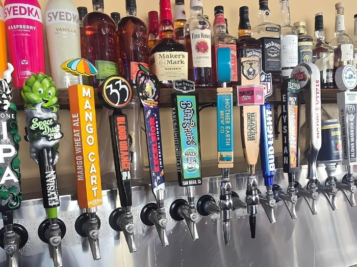 Draft beer taps - 700x525 43 ratio