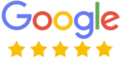 Google logo and stars